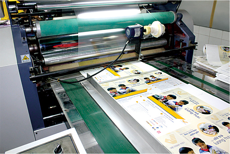 Công nghệ cán màng nước trong in ấn