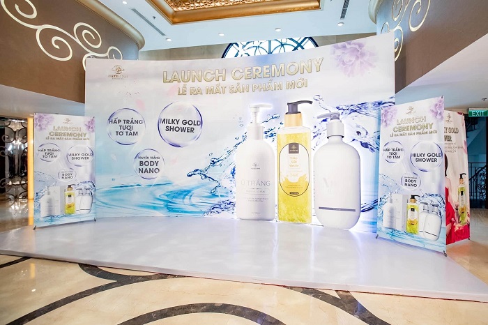 Thi công backdrop quảng cáo đẹp